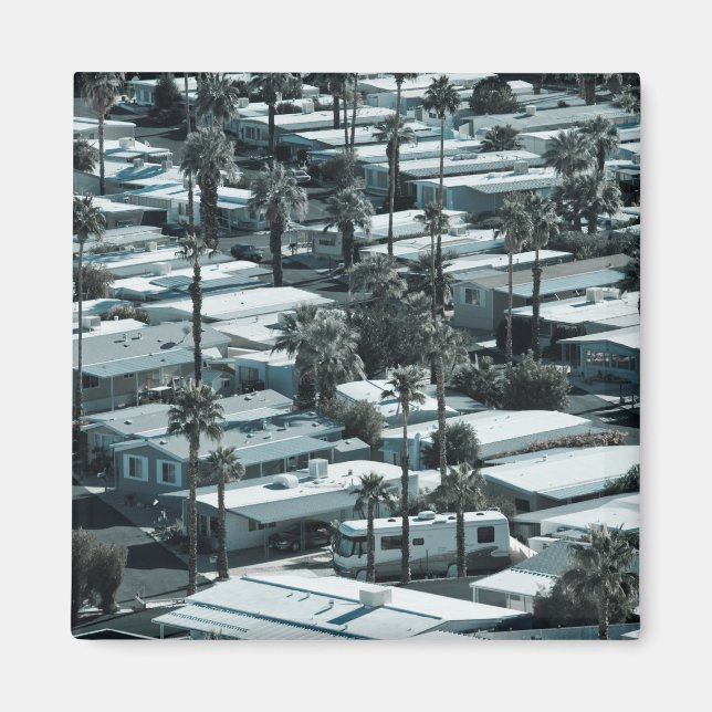 Imã EUA, Califórnia, Primaveras de Palm. Trailer Park  (Frente)