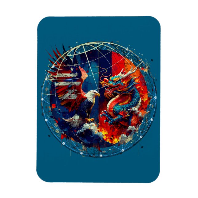 Ímã EUA-China  (Vertical)