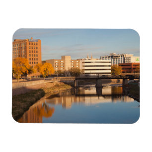 Ímã EUA, Dakota do Sul, Sioux Falls, Paisagem Urbana