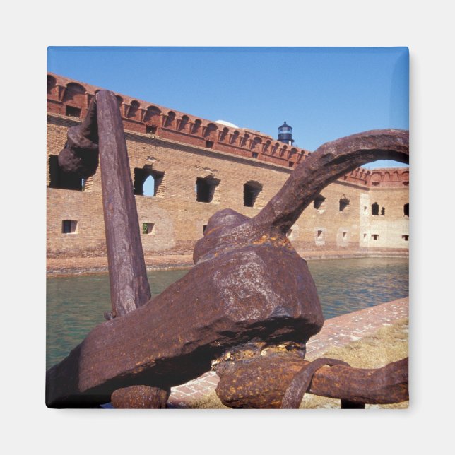 Imã EUA, FL, Florida Keys, Fort Jefferson, 1846, (Frente)
