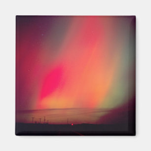 Imã EUA, Idaho. Aurora boreal, luzes do norte em