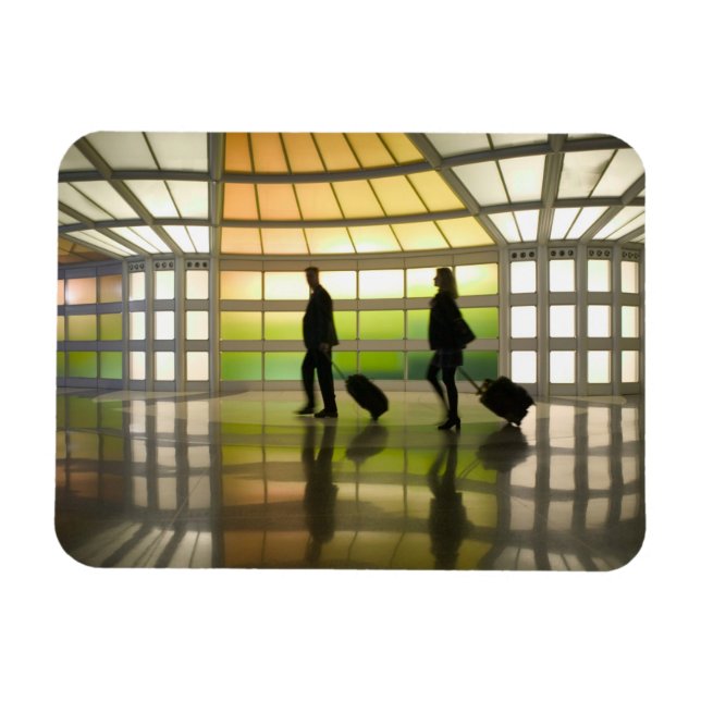 Ímã EUA, Illinois, Chicago: O'Hare Internacional (Horizontal)