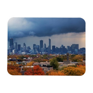 Ímã EUA, Illinois, Chicago, paisagem urbana