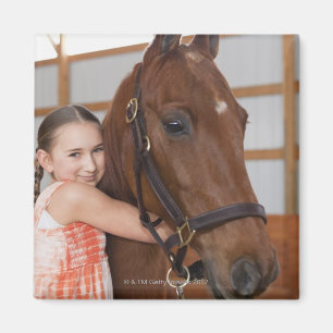 Imã EUA, Illinois, Metamora, retrato do sorriso