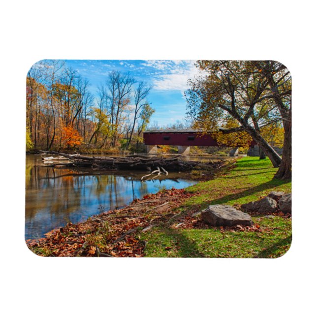 Ímã EUA, Indiana, Cataract Falls State Recreation (Horizontal)