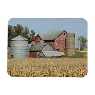 Ímã EUA, IOWA, Froelich: Fazenda antiga