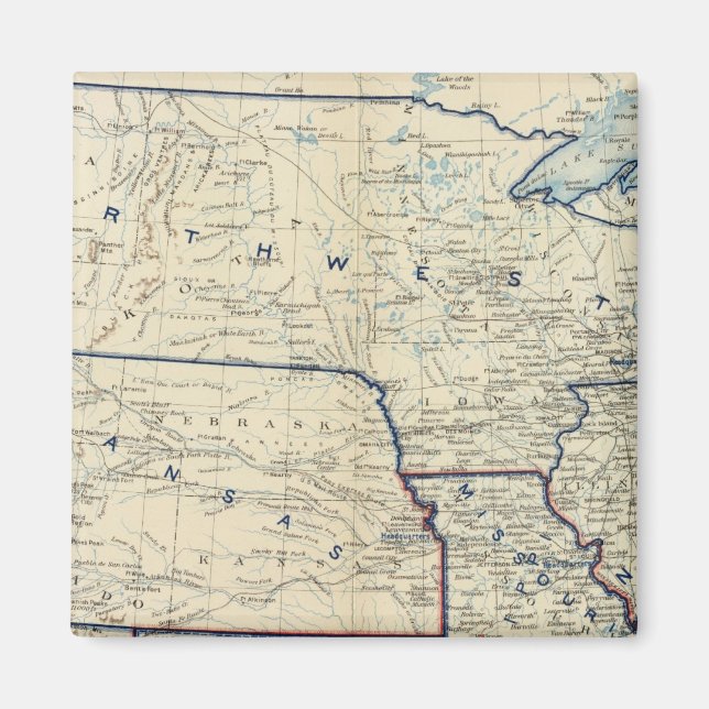 Imã EUA junho 1864 (Frente)