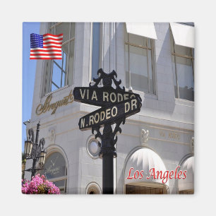 Imã EUA Los Angeles Beverly Colinas Rodeo Drive