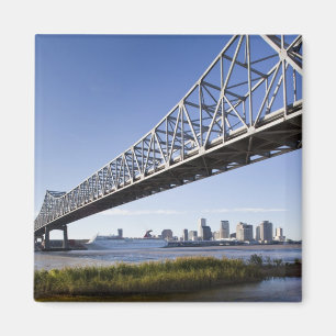 Imã EUA, Louisiana, Nova Orleans. Horizonte a partir d