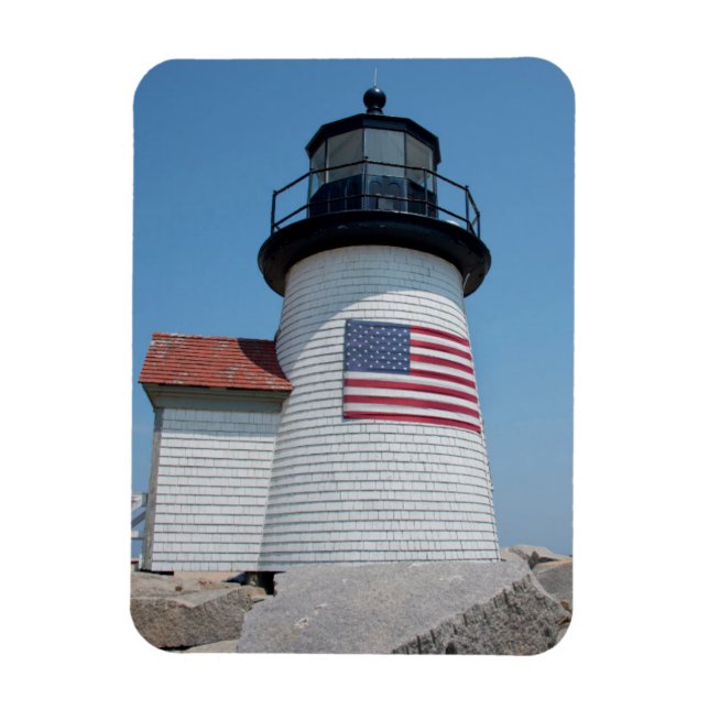 Ímã EUA, Massachusetts, Nantucket. Ponto de Brant (Vertical)