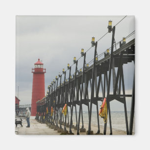 Imã EUA, Michigan, Costa do Lago Michigan, Grand Haven