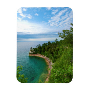 Ímã EUA, Michigan. Formação de Rocha Miner's Castle 3