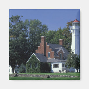 Imã EUA, Michigan, Lago Huron. Port Sanilac