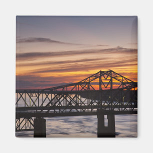 Imã EUA, Mississippi, Vicksburg. Rodovia I-20 e