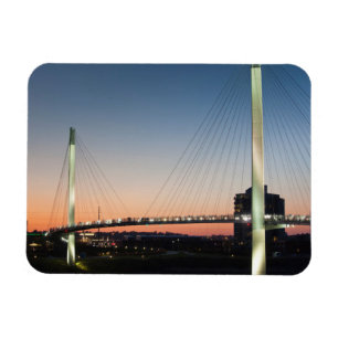 Ímã EUA, Nebraska, Omaha, Bob Kerrey Pedestrian