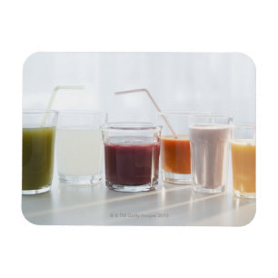 Ímã EUA, New-jersey, Jersey City, smoothies frescos