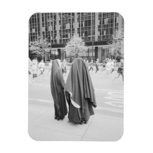 Ímã EUA, NOVA IORQUE: Nova Iorque freiras assistindo N