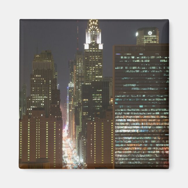 Imã EUA, Nova Iorque, View of Midtown with (Frente)