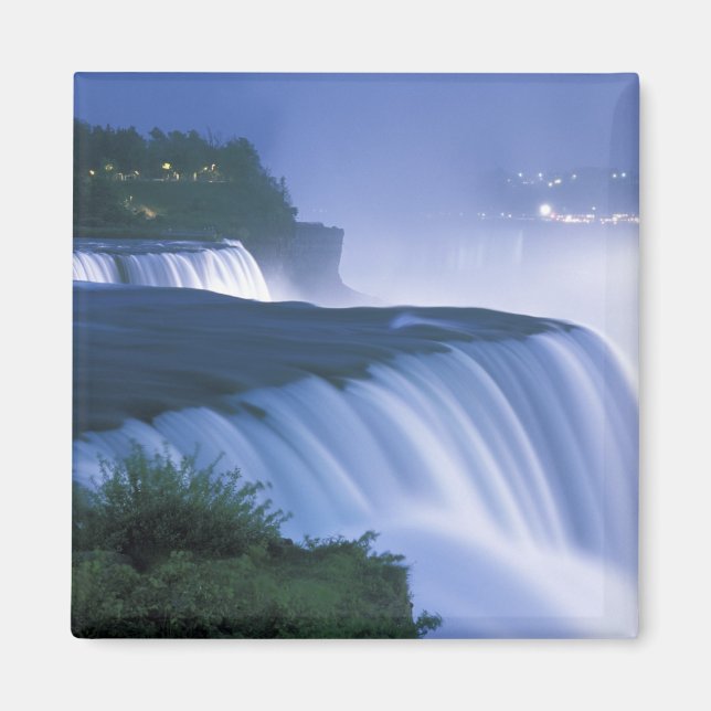 Imã EUA, Nova York, Cataratas do Niágara. Catarata Ame (Frente)