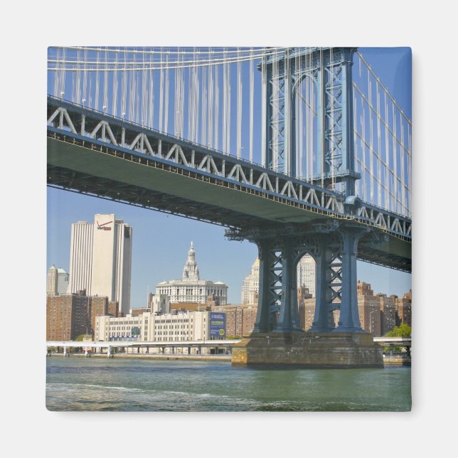 Imã EUA, Nova York, Cidade de Nova York. Ponte de Manh (Frente)