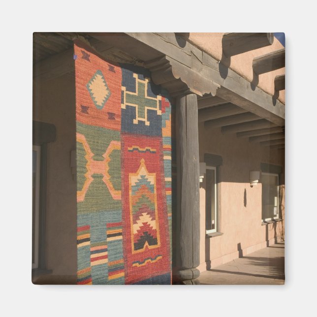 Imã EUA, Novo México, Taos: Kit Navaho Rug Gallery (Frente)