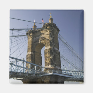 Imã EUA, Ohio, Cincinnati: Suspensão de Roebling 3