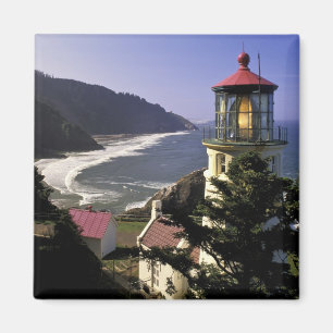 Imã EUA, Oregon, Florence. Farol Heceta Head