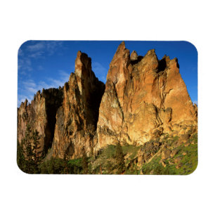 Ímã EUA, Oregon, Granite Cliffs Em Smith Rock State