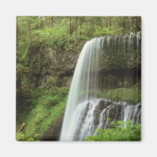 Imã EUA, Oregon, Parque Estadual Silver Falls. Baixo