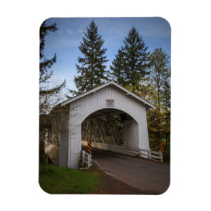 Ímã EUA, Oregon, Scio, Hannah Bridge 2