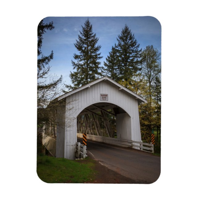 Ímã EUA, Oregon, Scio, Hannah Bridge 2 (Vertical)