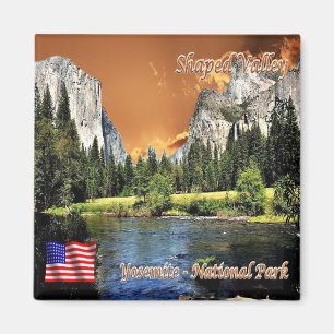 Imã EUA Parque Nacional Yosemite - Vale das Formas