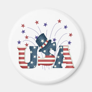 Imã EUA Stars and Stripes T-shirts e presentes