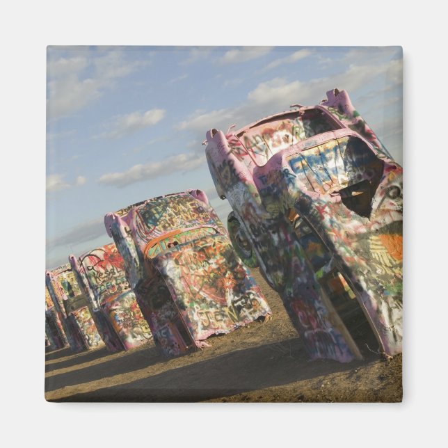 Imã EUA, TEXAS, Área de Panhandle, Amarillo: Cadillac (Frente)