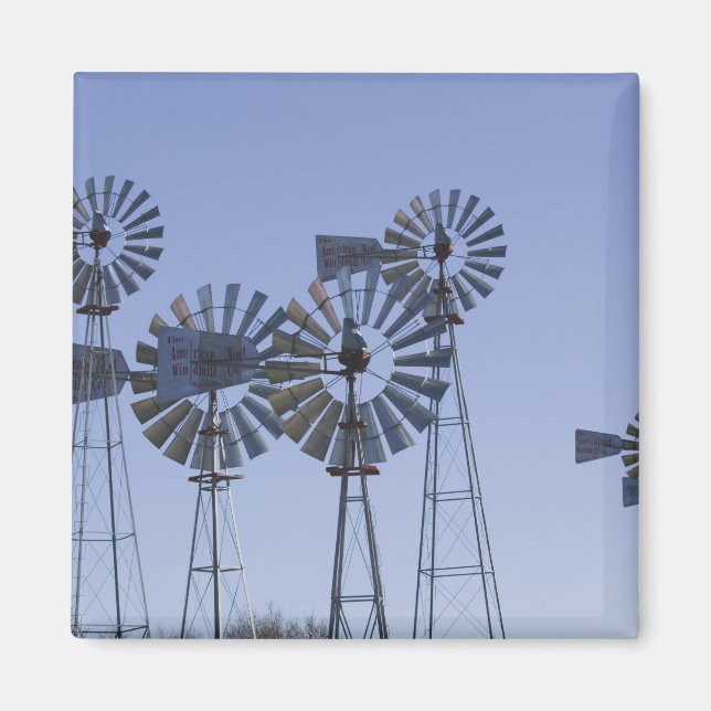 Imã EUA, TEXAS, Lubbock: Centro de Energia Eólica Amer (Frente)