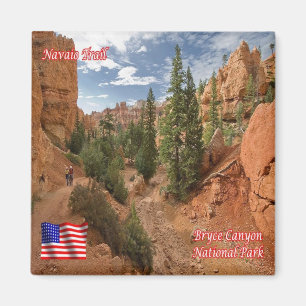 Imã EUA Trilha do Parque Nacional Bryce Canyon Navaio