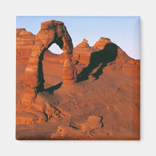 Imã EUA, Utah, Arches NP. O Arch Delicado é um dos