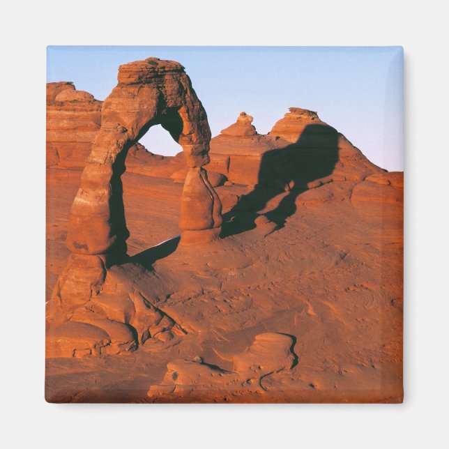 Imã EUA, Utah, Arches NP. O Delicate Arch é um dos (Frente)