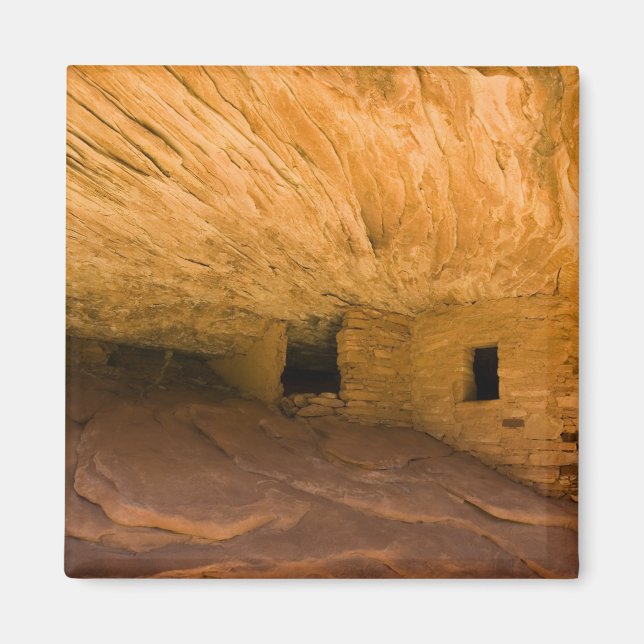 Imã EUA, Utah, Cedar Mesa, Mule Canyon. Arenito (Frente)