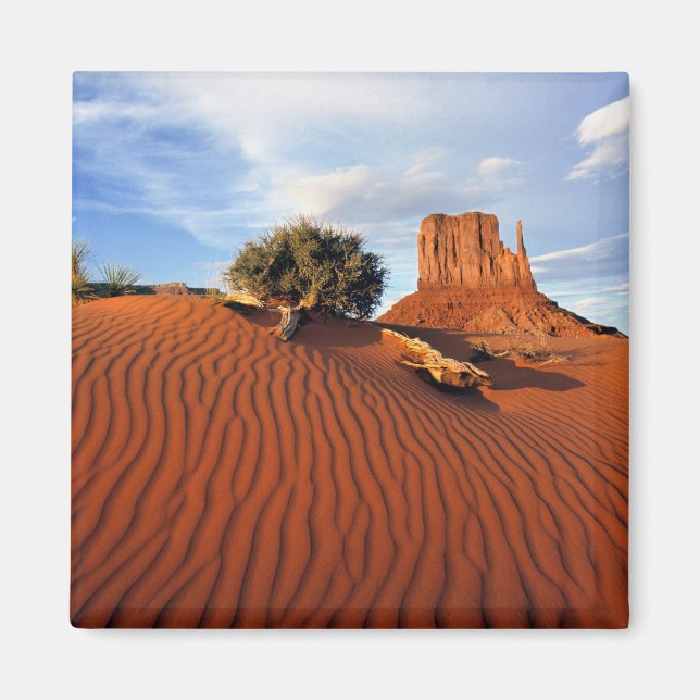 Imã EUA, Utah, Monument Valley. O vento cria (Frente)