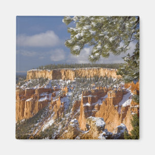 Imã EUA, Utah, Parque Nacional Bryce Canyon. Nascer do