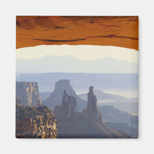 Imã EUA, Utah, Parque Nacional Canyonlands, Vista de