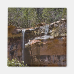Imã EUA, Utah, Parque Nacional Zion, Cachoeiras em