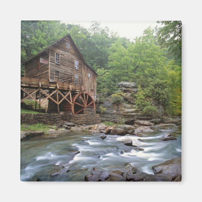 Imã EUA, Virgínia Ocidental, Babcock SP. Rustic Glade (Frente)