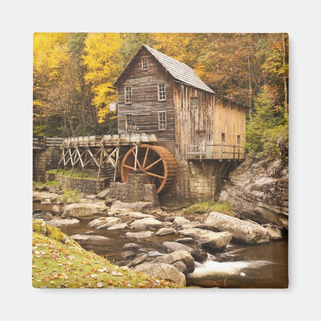 Imã EUA, Virgínia Ocidental, Clifftop. Babcock State 2 (Frente)