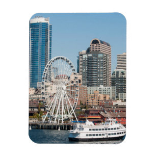 Ímã EUA, Wa, Seattle. Barco de Cruzeiro Argosy Harbor