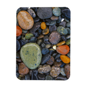 Ímã EUA, Washington, Lopez Island, Praia Agate
