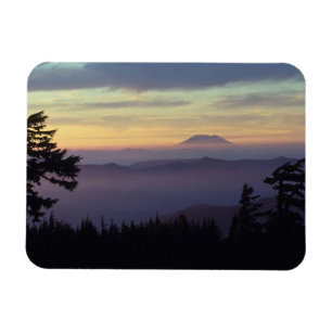 Ímã EUA, Washington. Monte St. Helens visto através