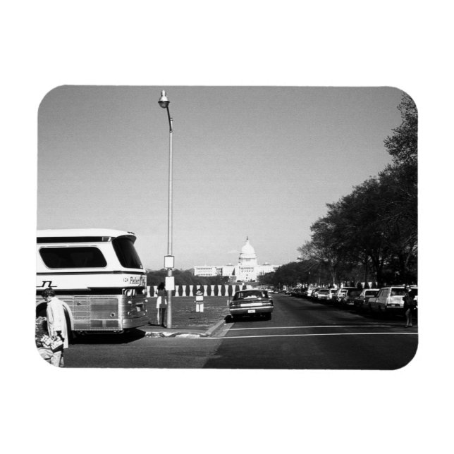 Ímã EUA Washington O Capitólio 1970 (Horizontal)