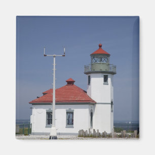 Imã EUA, Washington, Seattle, Alki Point Lighthouse,